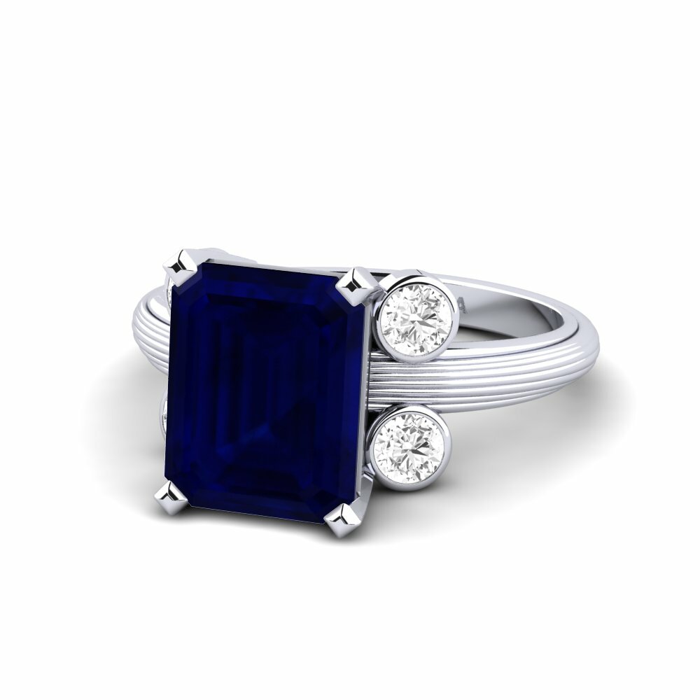 Sapphire Engagement Ring Hauer