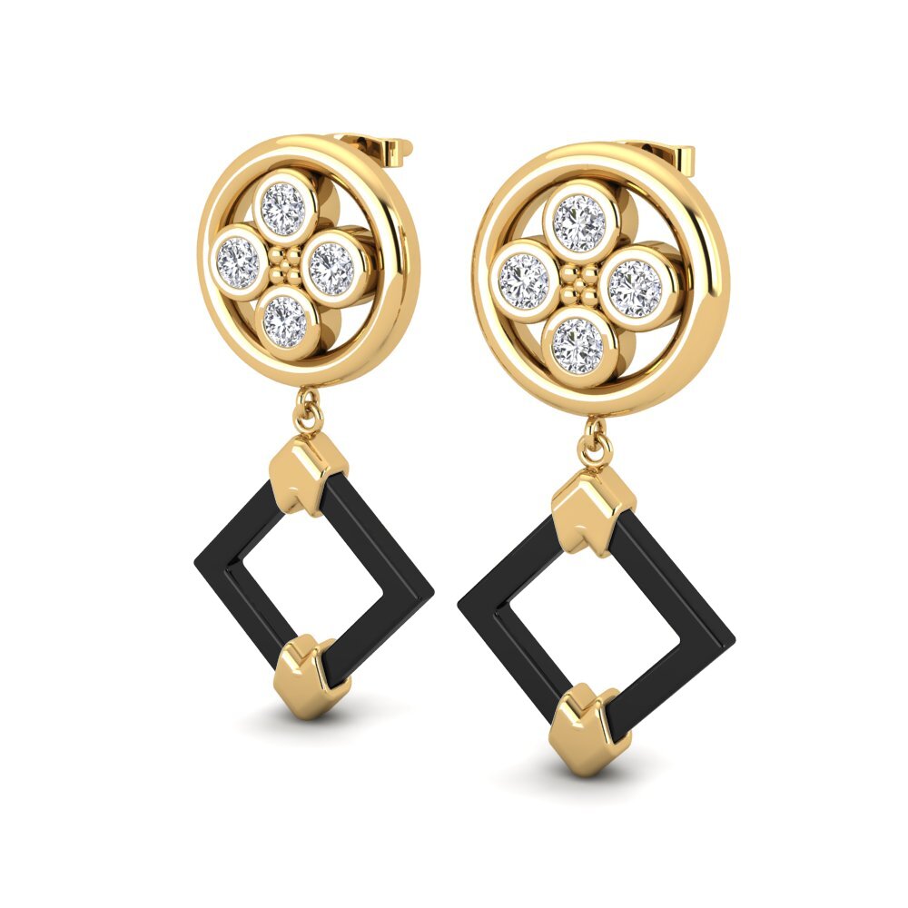 Moissanite Brincos Feminino Haukr