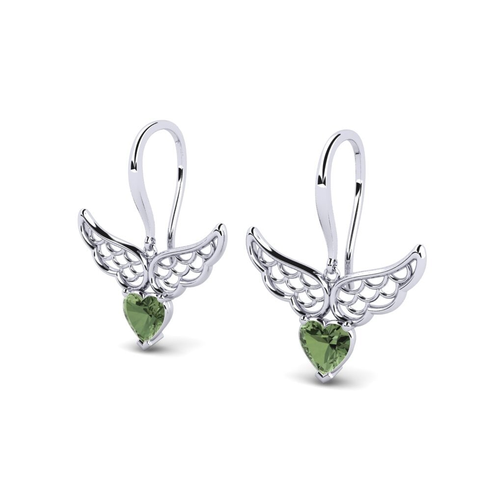 Green Sapphire Women's Earring Haverel