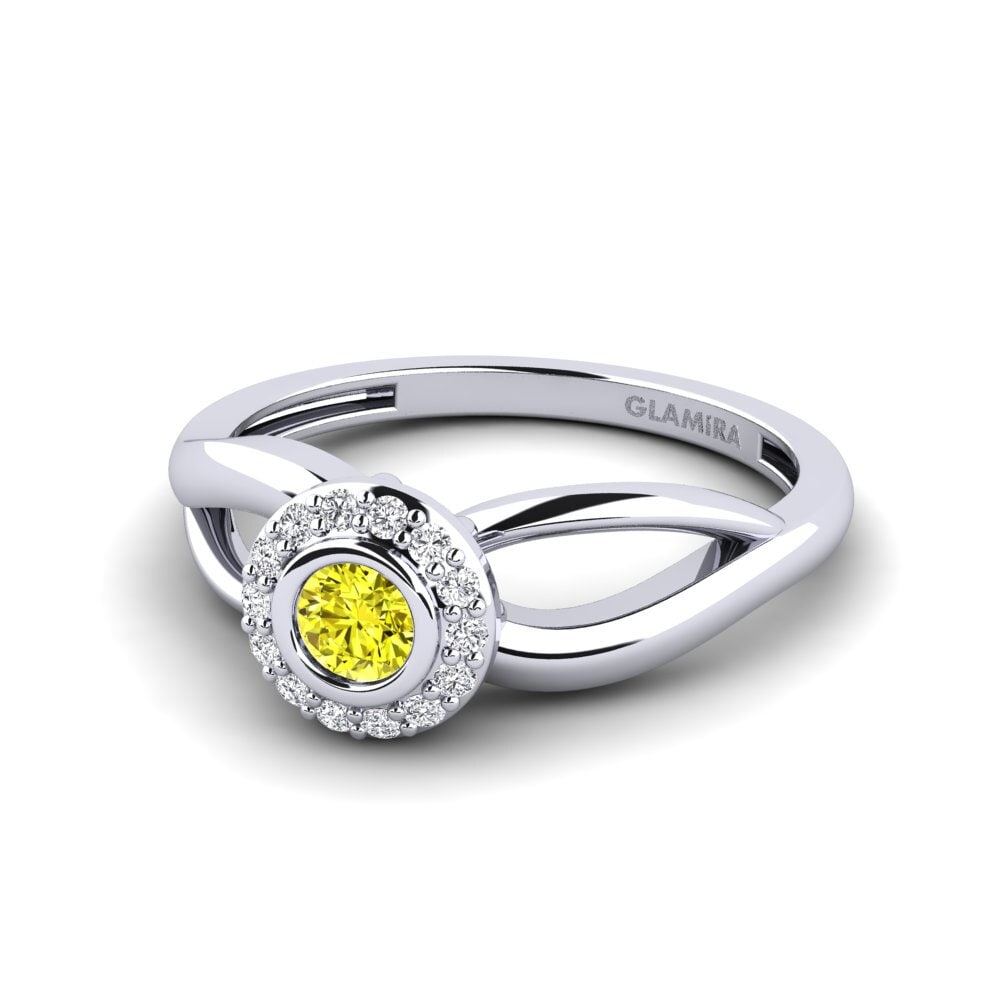 Yellow Diamond Ring Healde