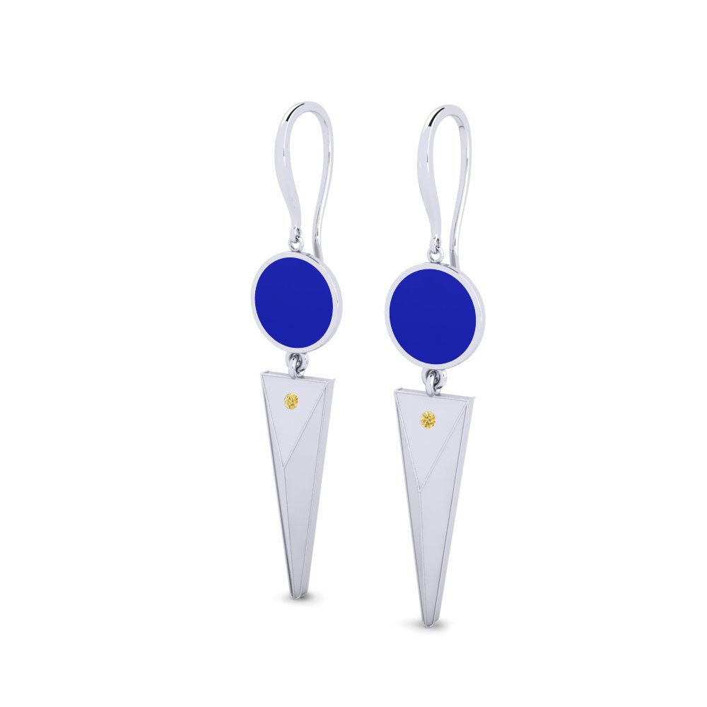 Yellow Diamond Women's Earring Hedwiga