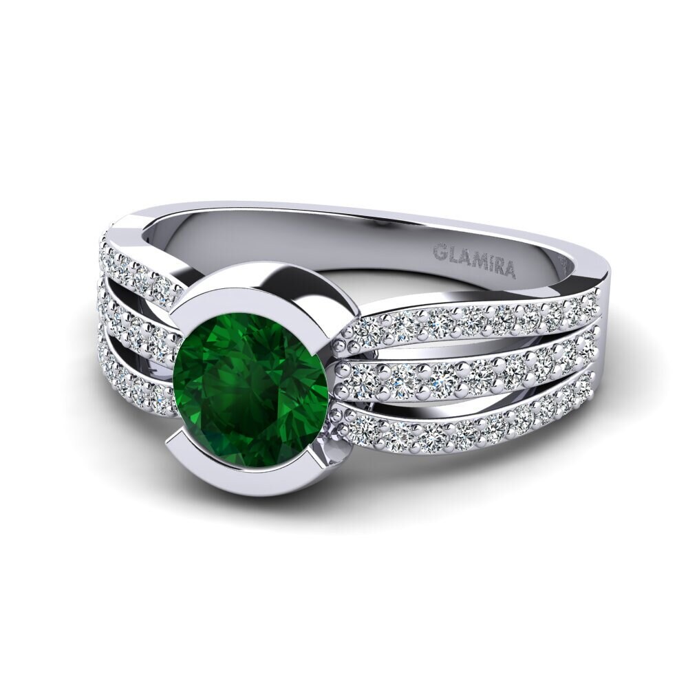 Tsavorite Women's Ring Hehwe