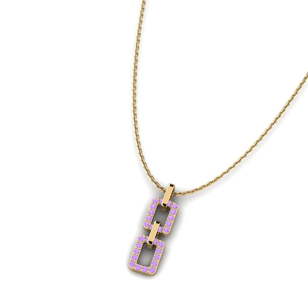 Amethyst Women's Pendant Heika