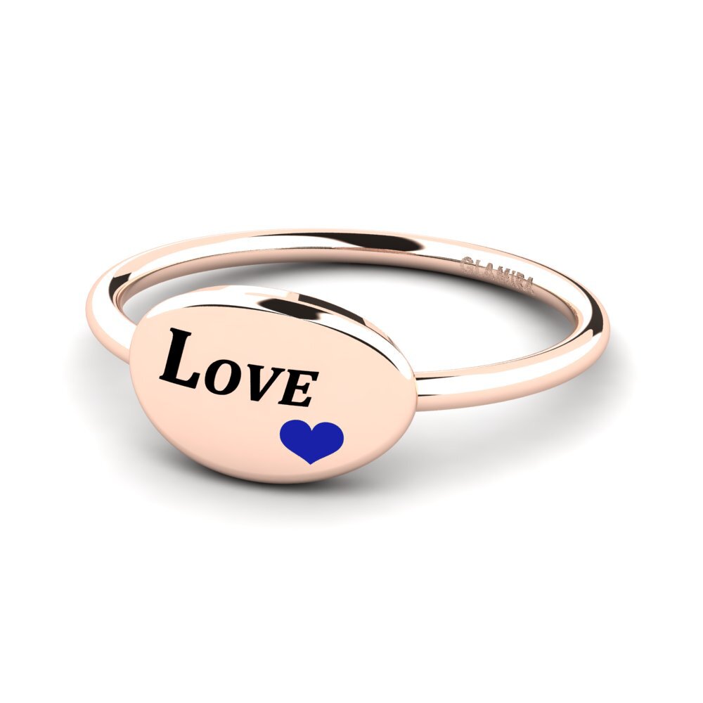 Rotgold 375 Ring Heimish