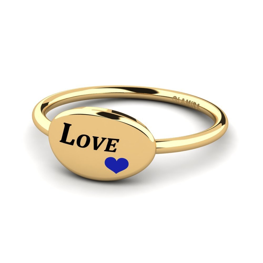 Gelbgold 375 Ring Heimish