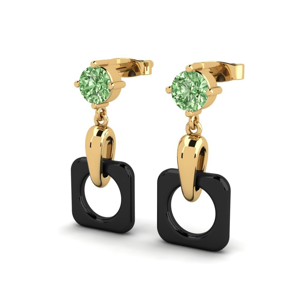 Diamante Verde Pendiente de mujer Heisler