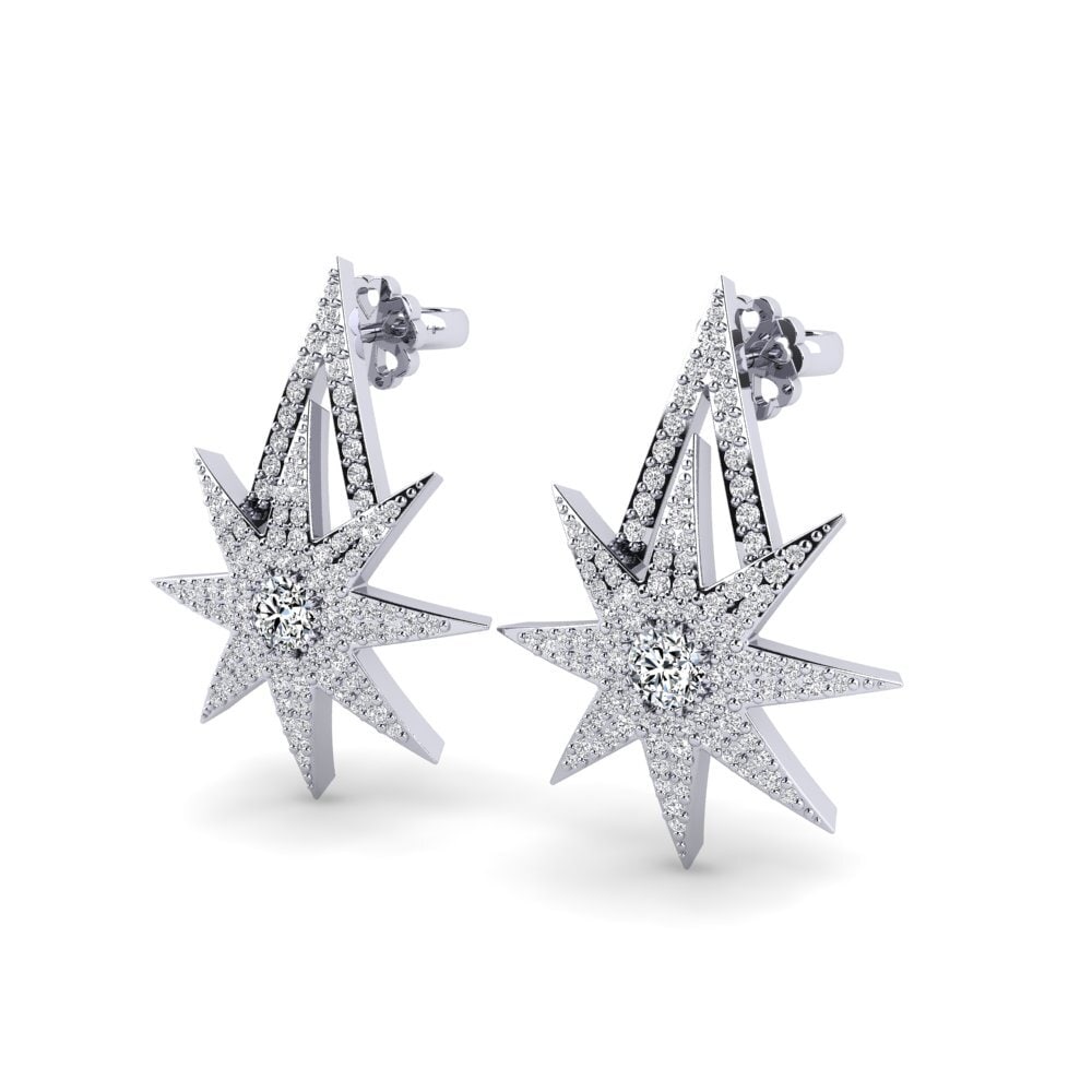 Đá Zirconia Bông tai nữ Helenos