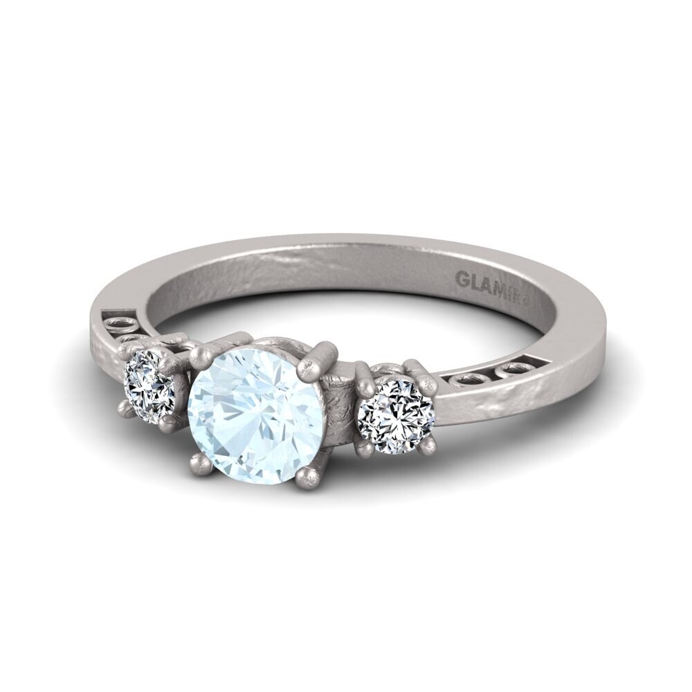 Aquamarine Women's Ring Hergy