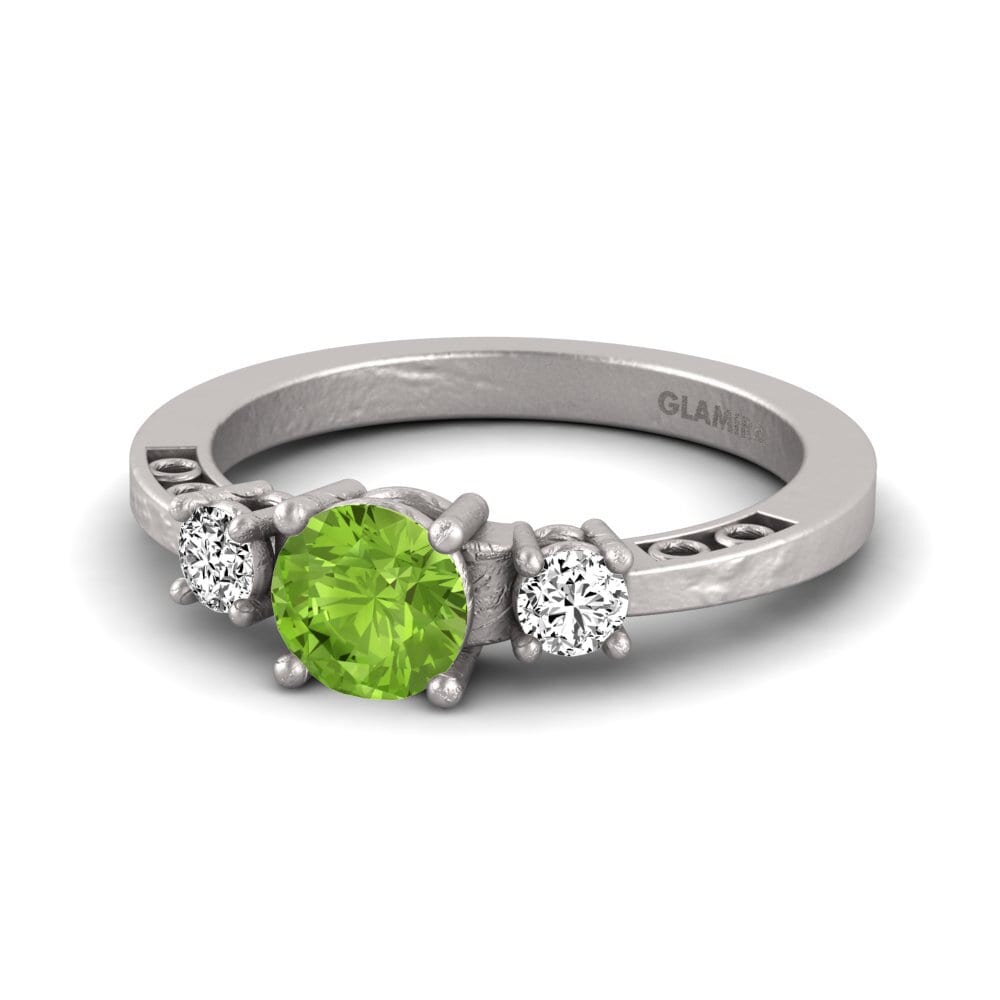 Peridoto Anillo de Mujer Hergy