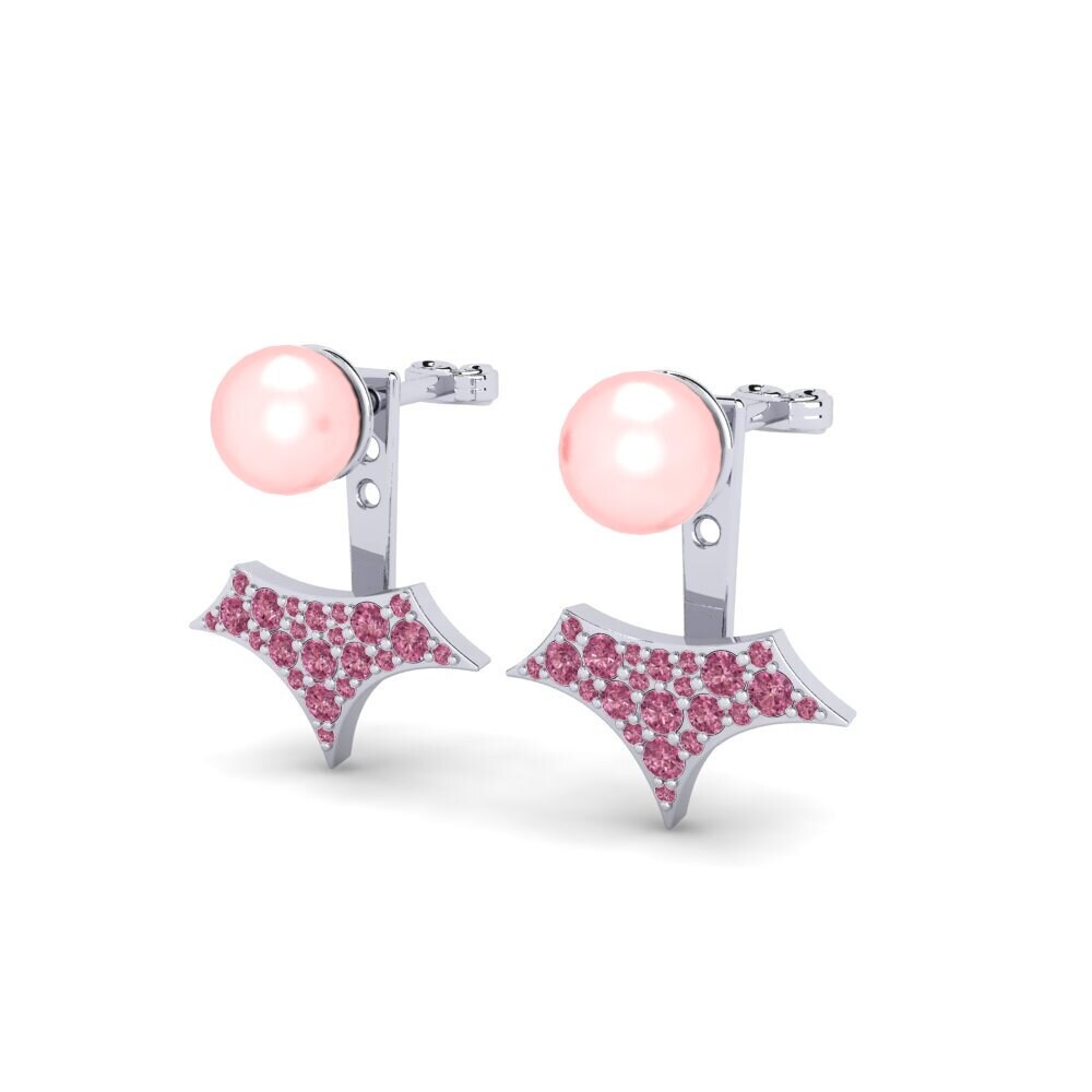Granate Rhodolite Pendiente de mujer Herophile