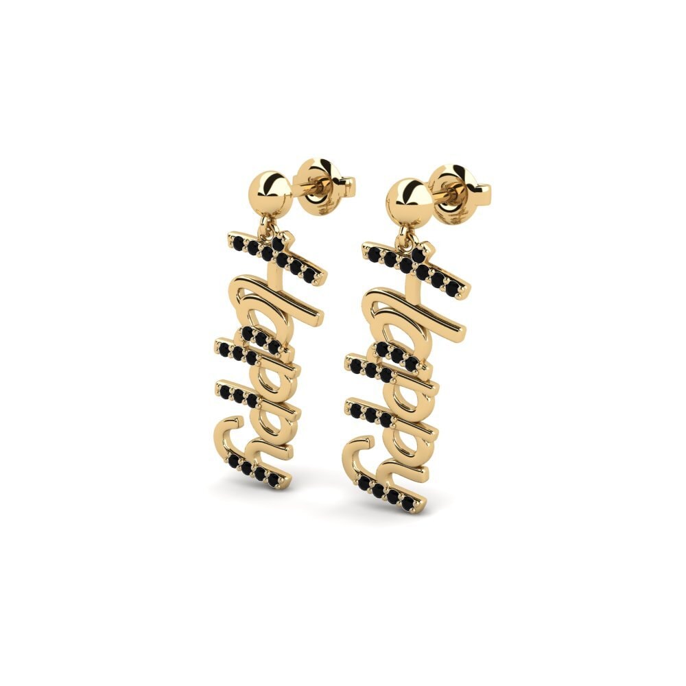 Black Diamond Women's Earring Hiemend