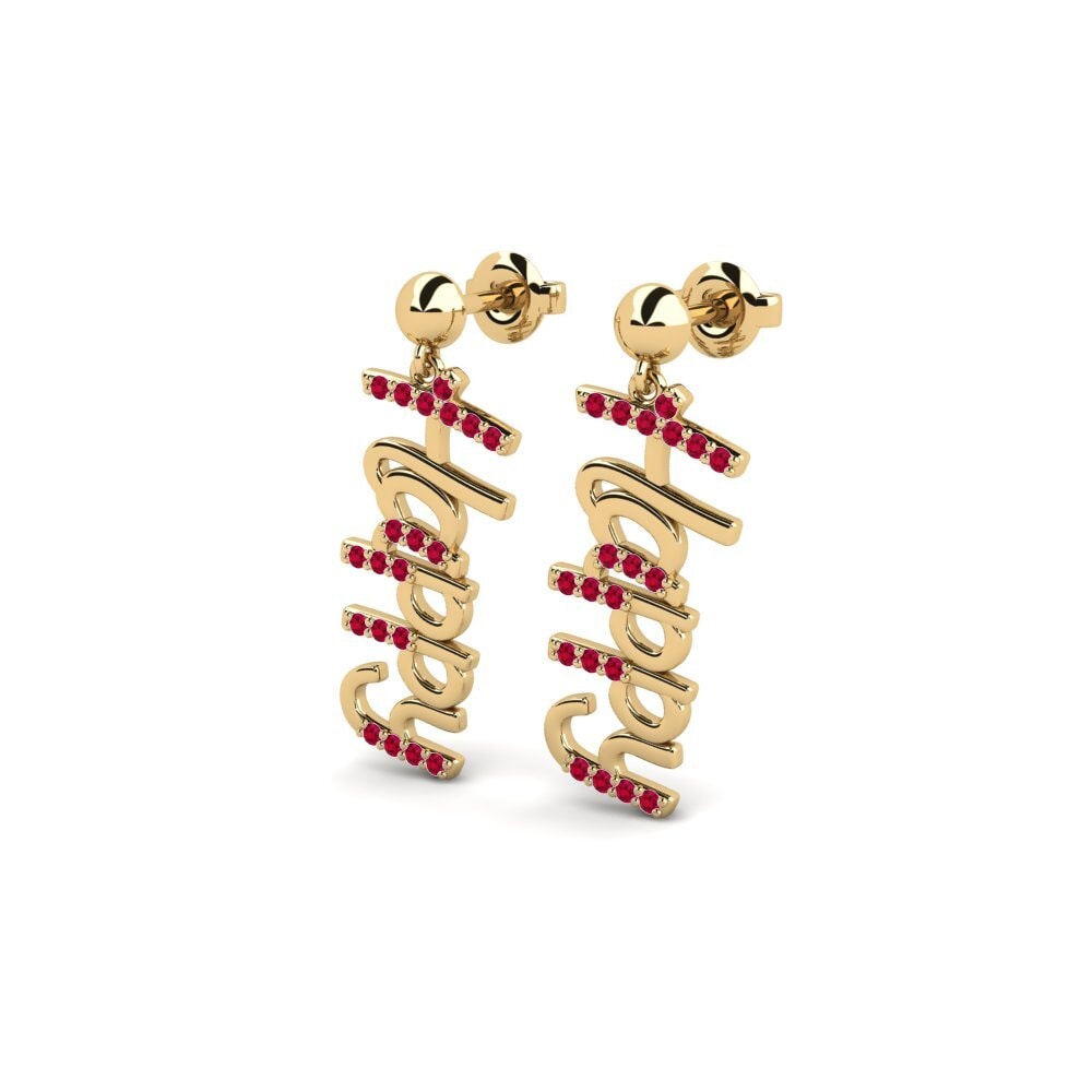 Ruby Women's Earring Hiemend