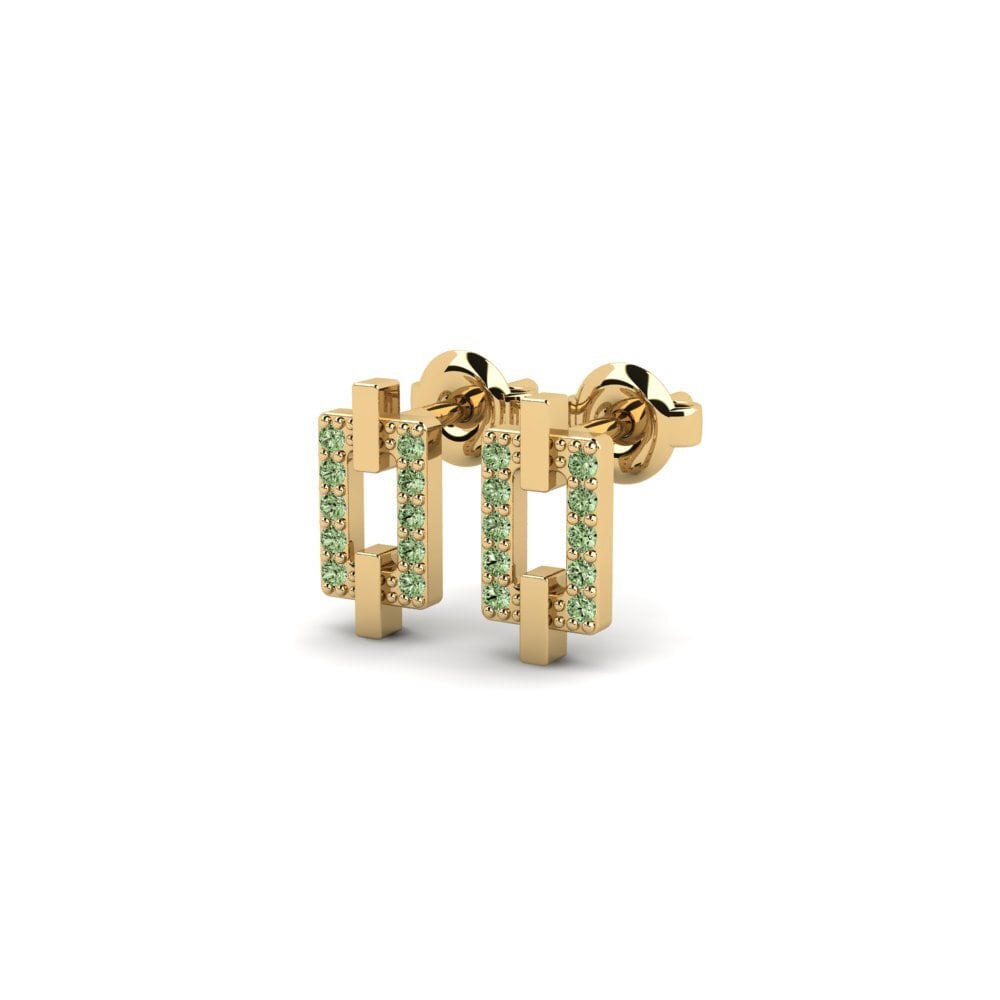 Diamante Verde Pendiente de mujer Hiepp