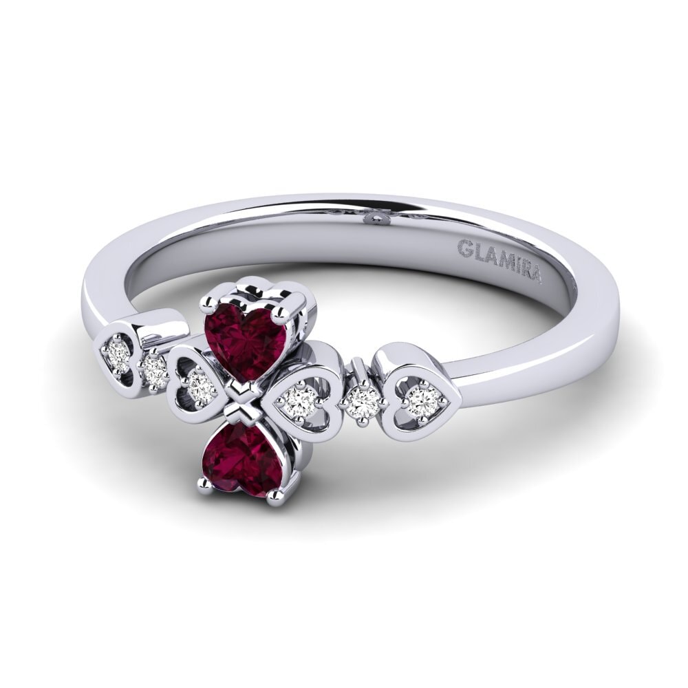 Rhodolite Garnet Ring Higieos