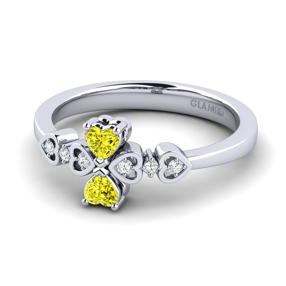 Yellow Diamond Ring Higieos