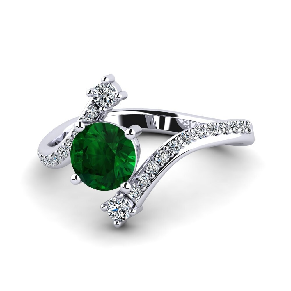 Tsavorite Women's Ring Himawari