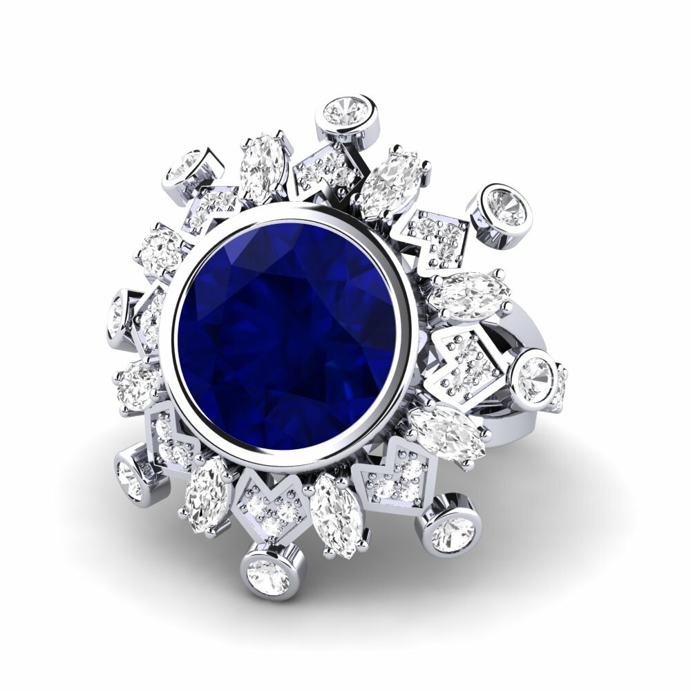Sapphire Engagement Ring Hindle