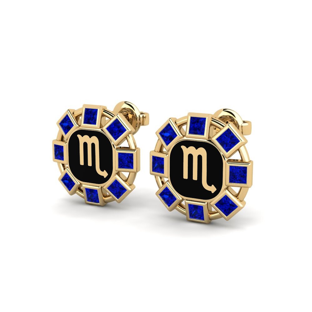 Sapphire Women's Earring Hiorwe - Scorpio