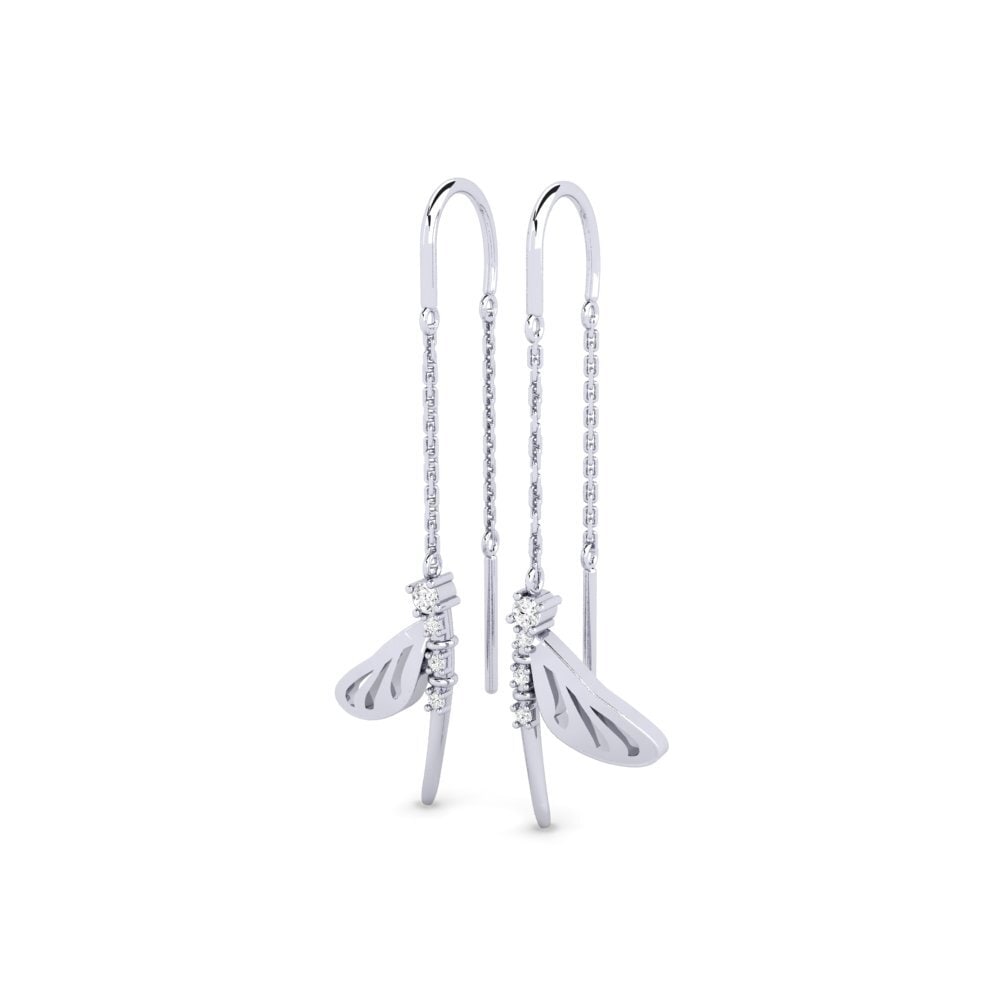 White Silver Women's Earring Hlatikulu