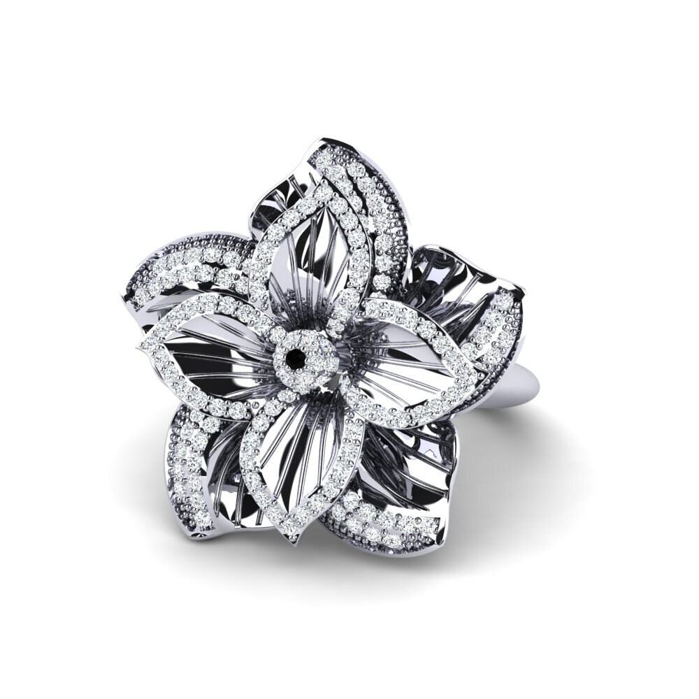 Safira negra Anel Hobaugh