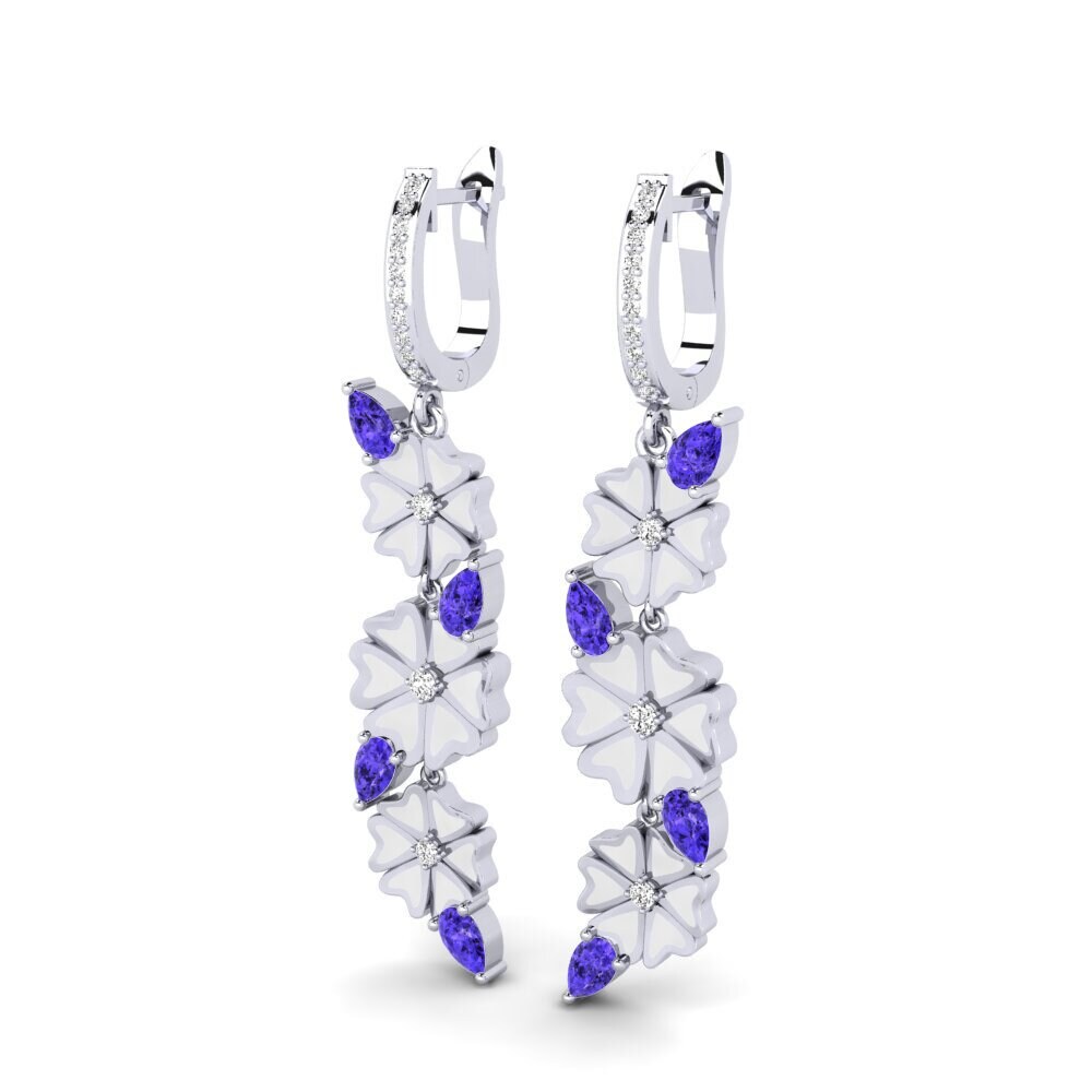 Tanzanite Orecchino da donna Hocre