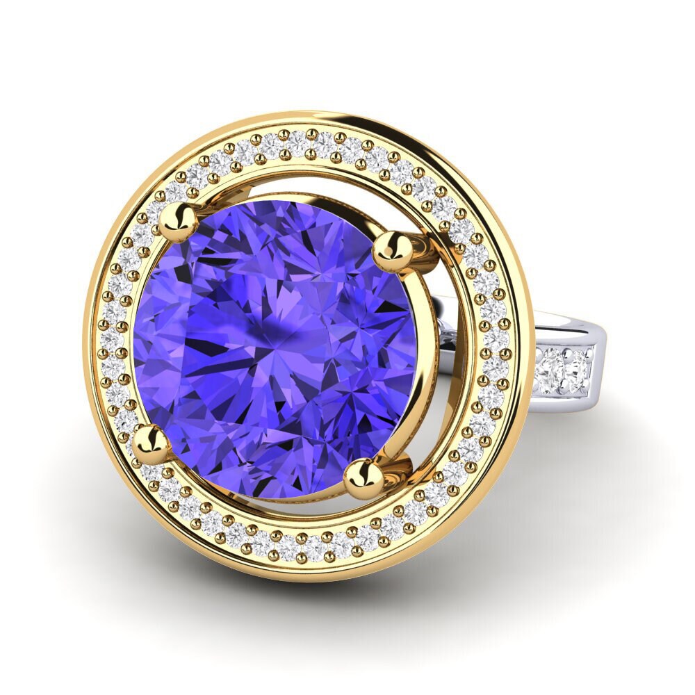 18ct White / Yellow Gold Ring Holli