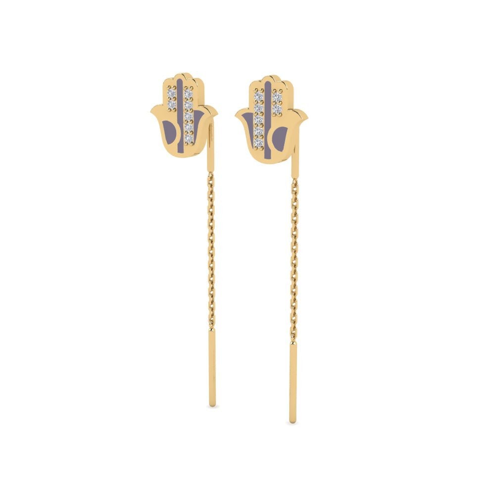 Berlian Anting-anting wanita Honger