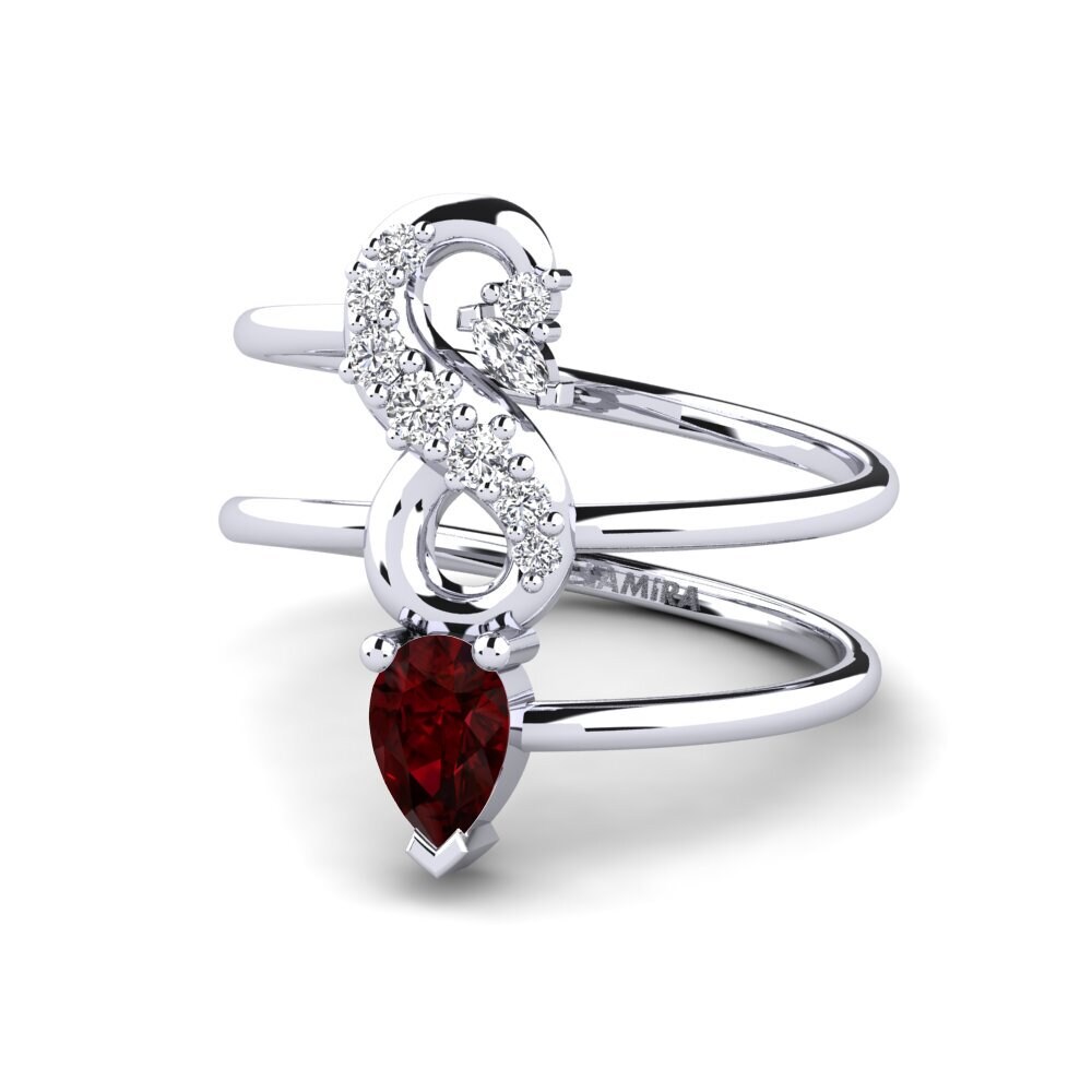 Garnet Ring Honorable