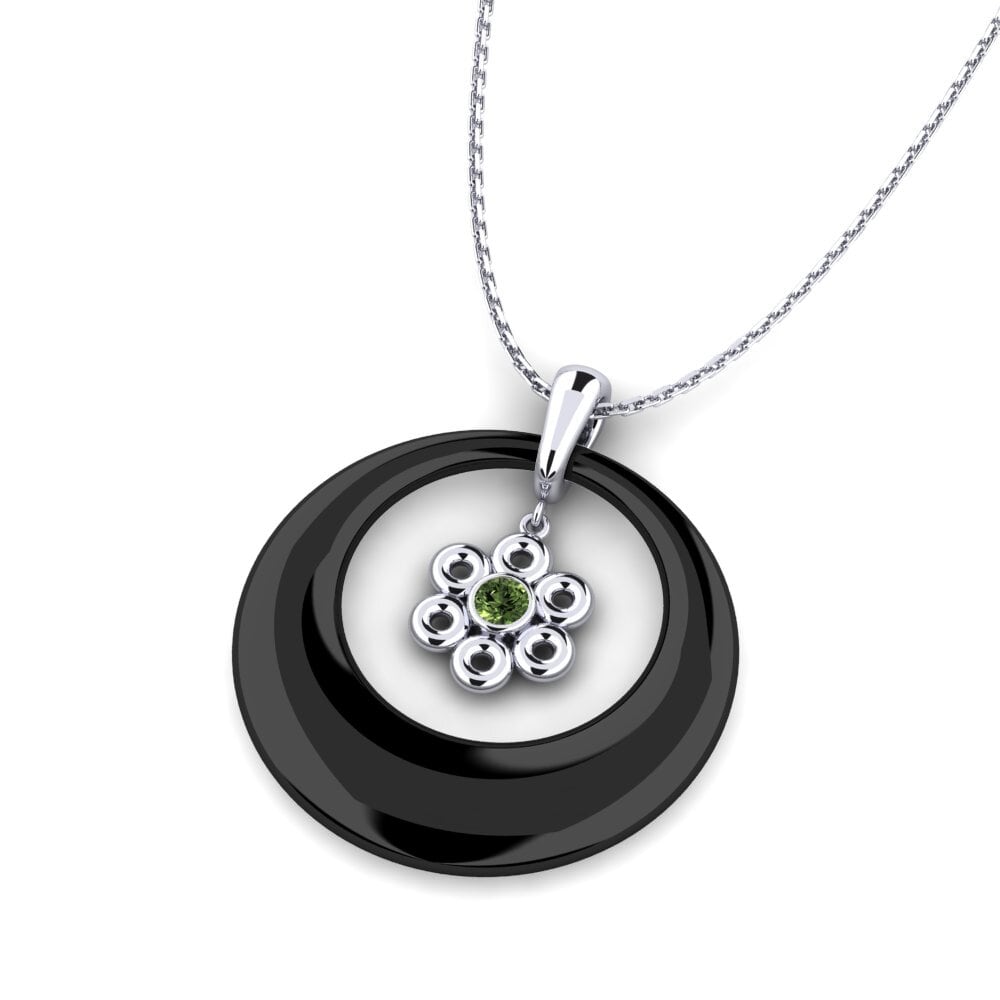 Zafiro Verde Colgante de Mujer Horace