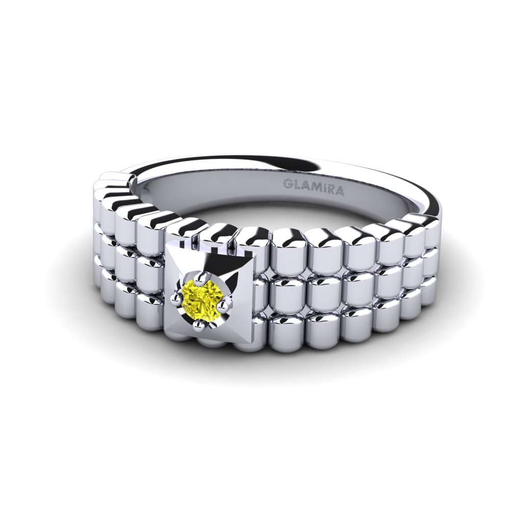 Diamante Giallo Anello da uomo Horrell