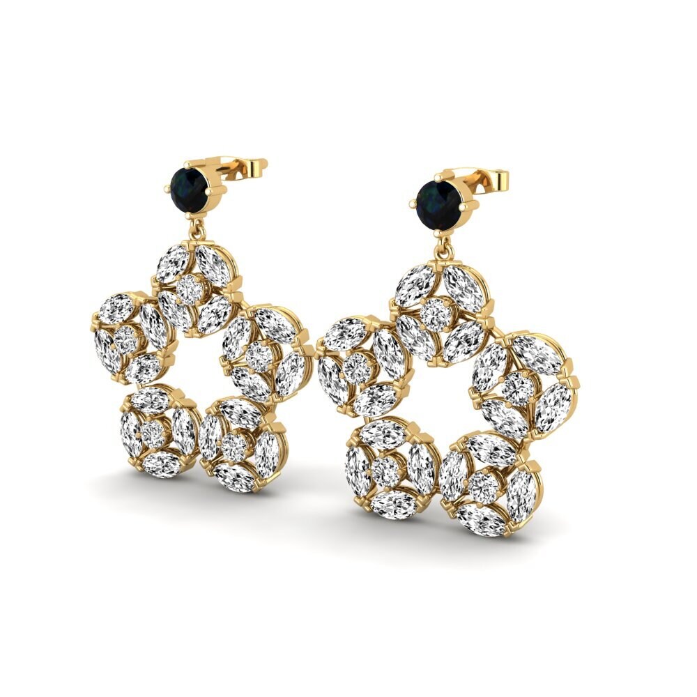 Black Opal Women's Earring Hosea