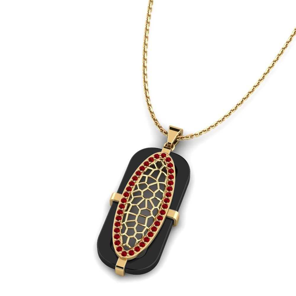 Circonita Roja Colgante de Mujer Huddle
