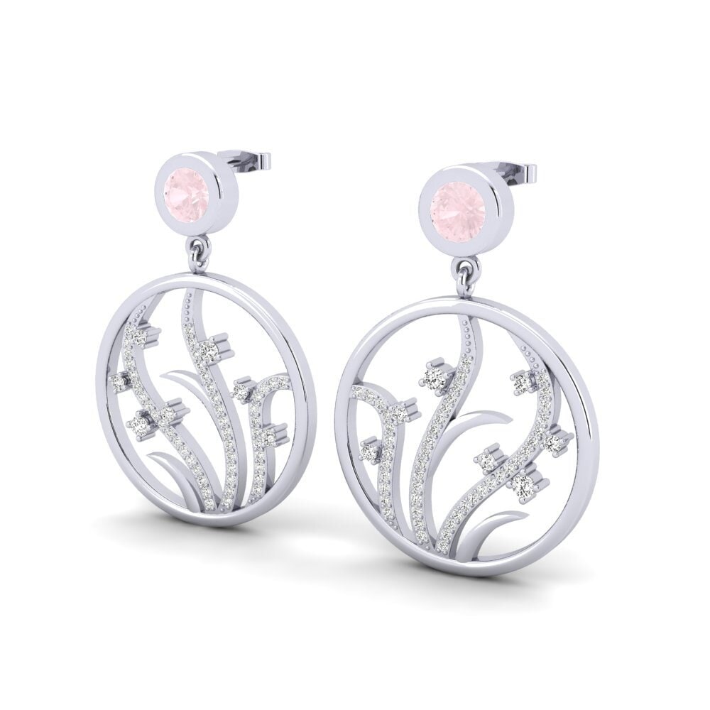 Rose Quartz Women's Earring Hygeia