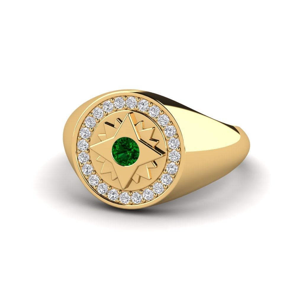 emerald-zirconia แหวน Hypernova