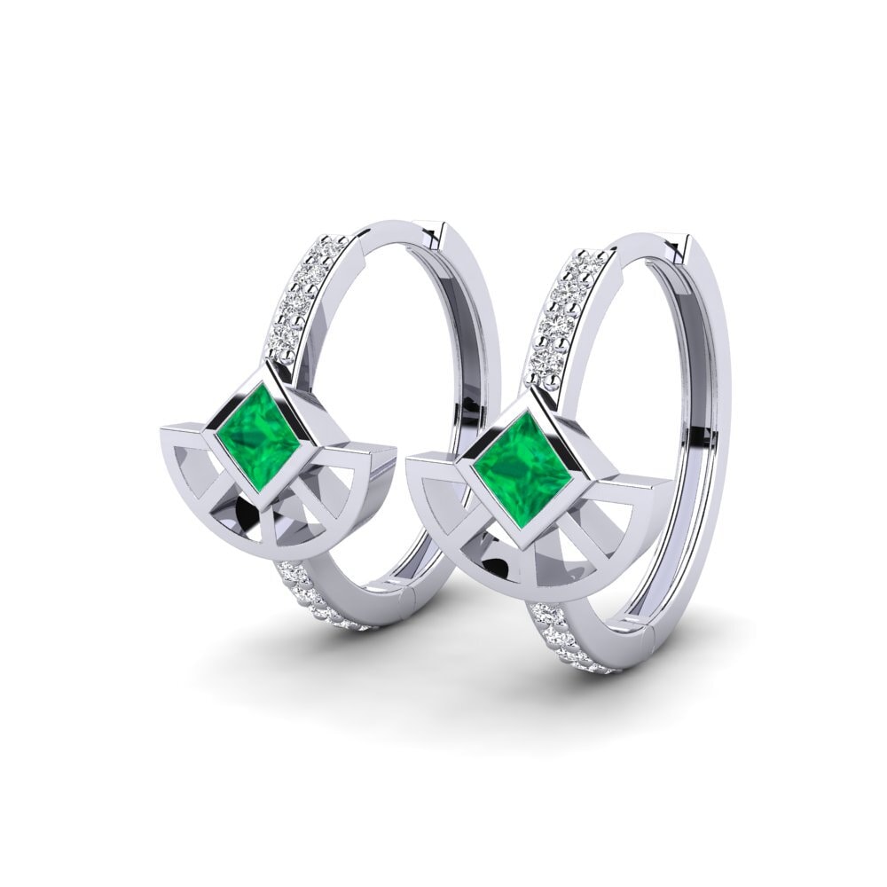950 Palladium Women's Earring Hypocrisy