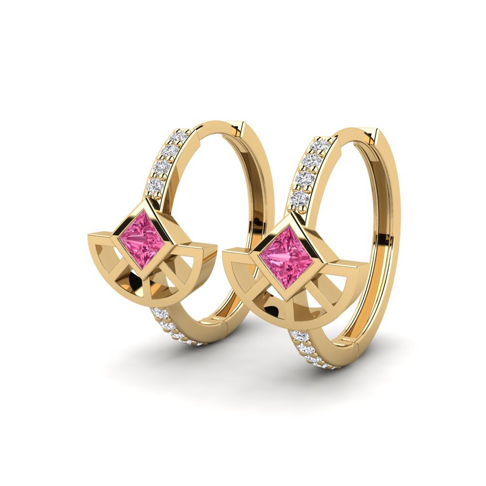 Pink Tourmaline Women's Earring Hypocrisy