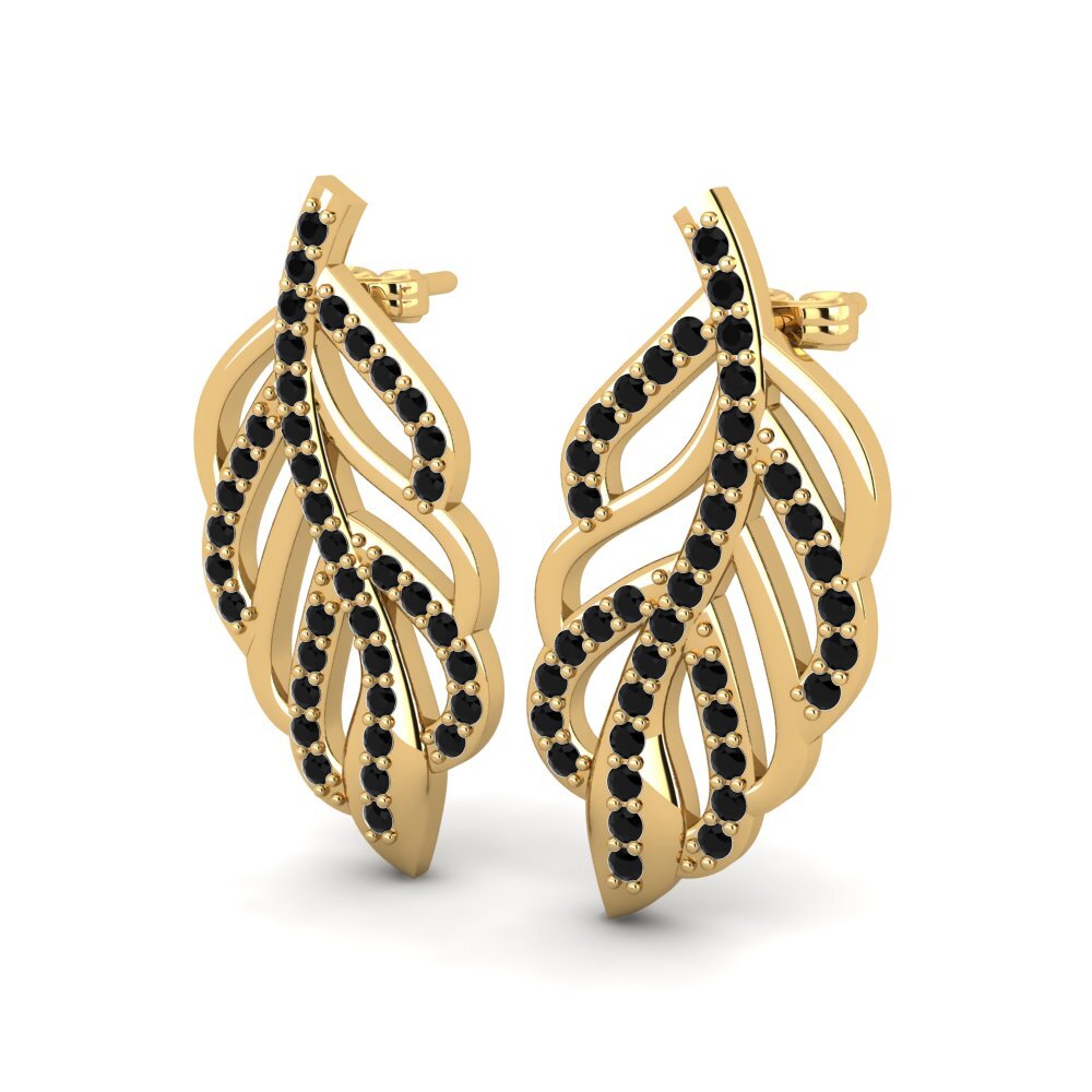 Black Sapphire Women's Earring Ibernia