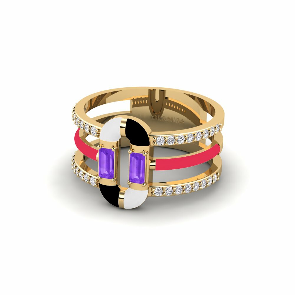 Améthyste Bague Icarias