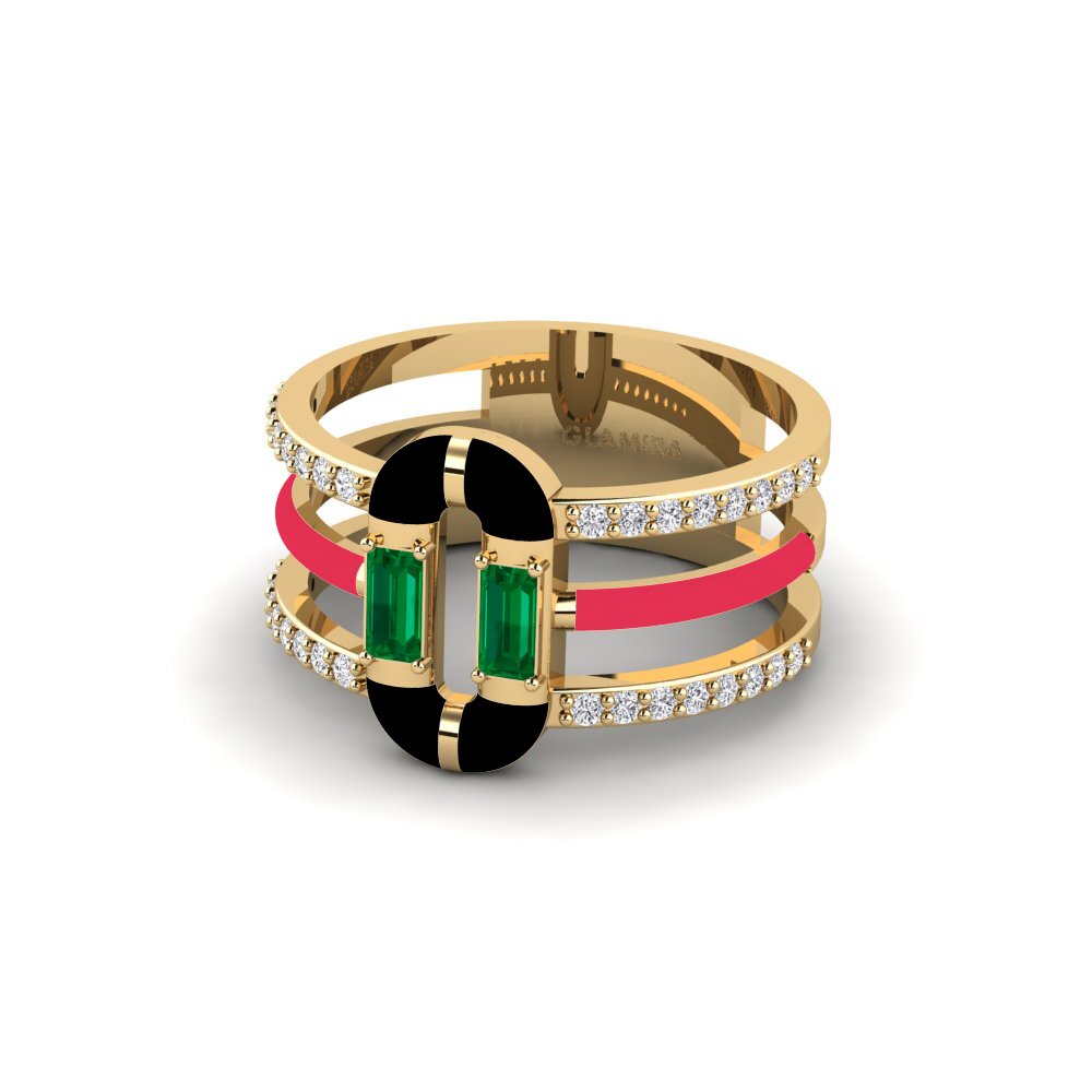 Green Zirconia Ring Icarias