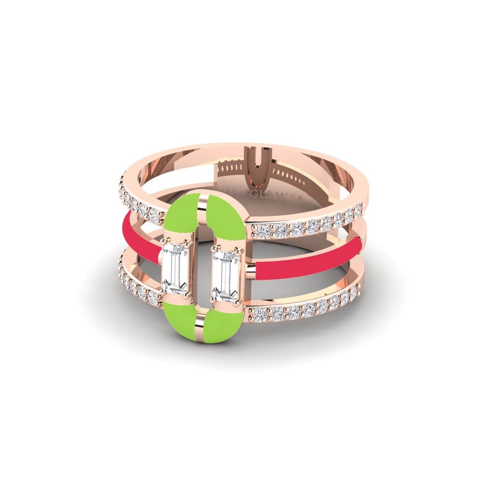 9ct Rose Gold Ring Icarias