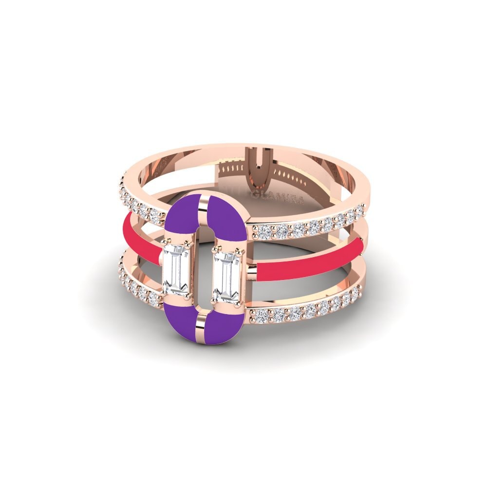 9ct Rose Gold Ring Icarias