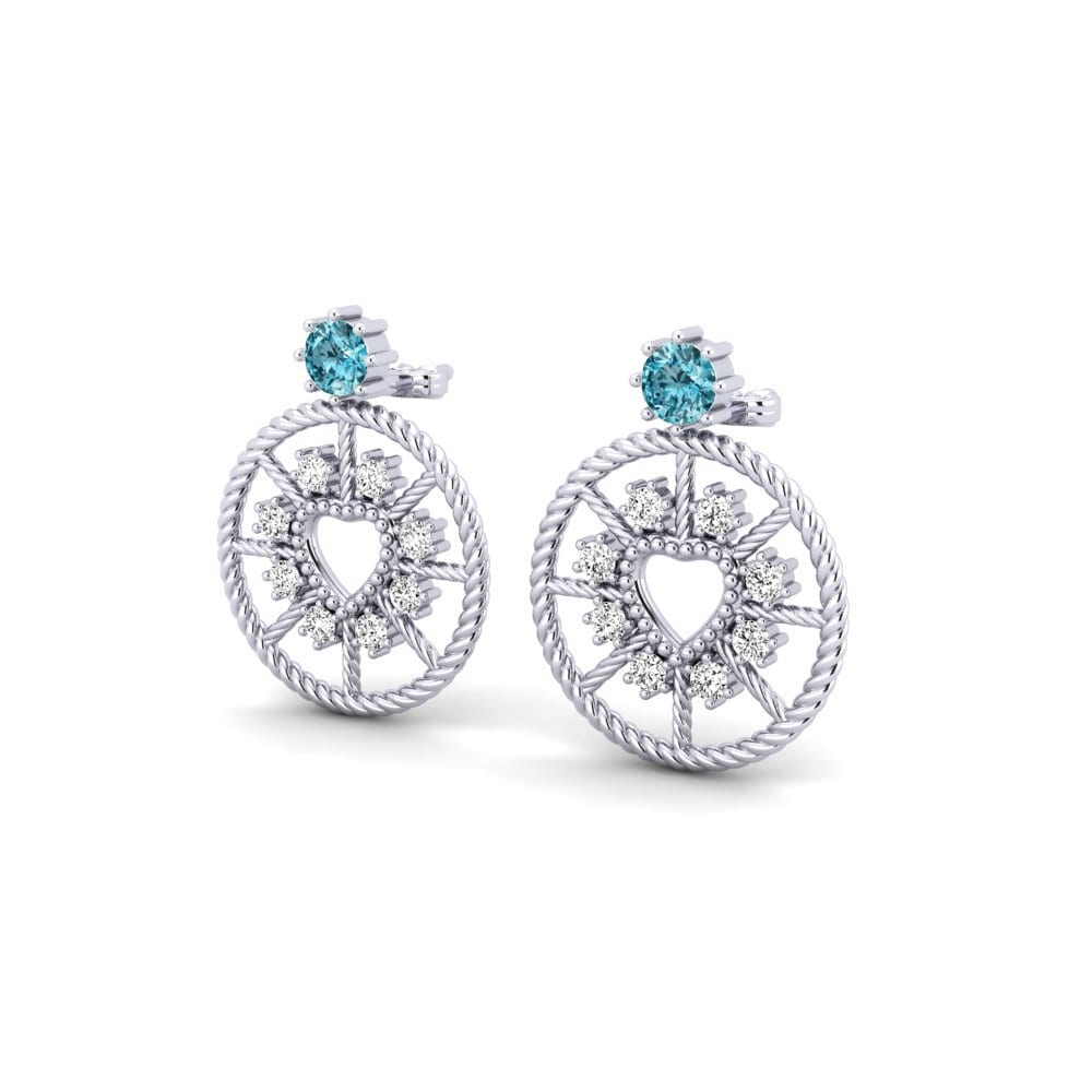 Blue Zircon Women's Earring Idaho