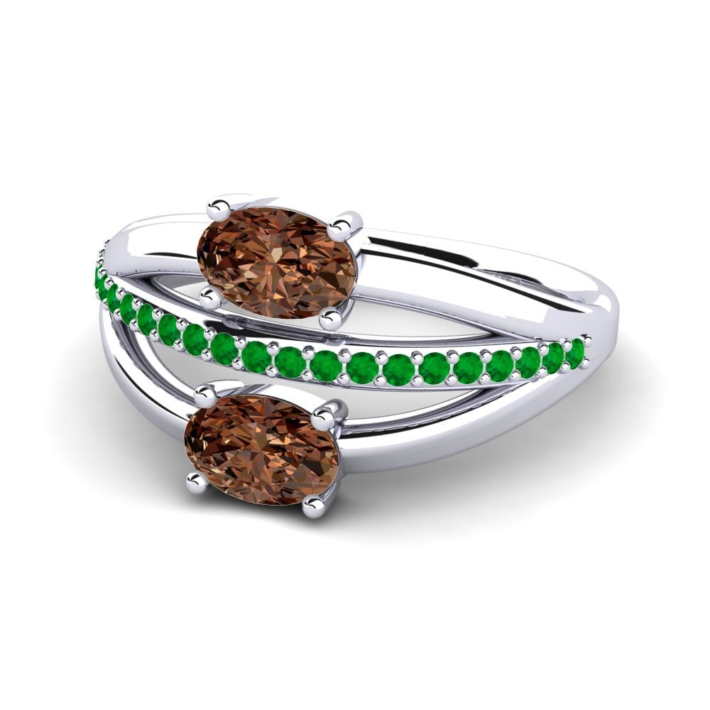 Brown Diamond Ring Idania