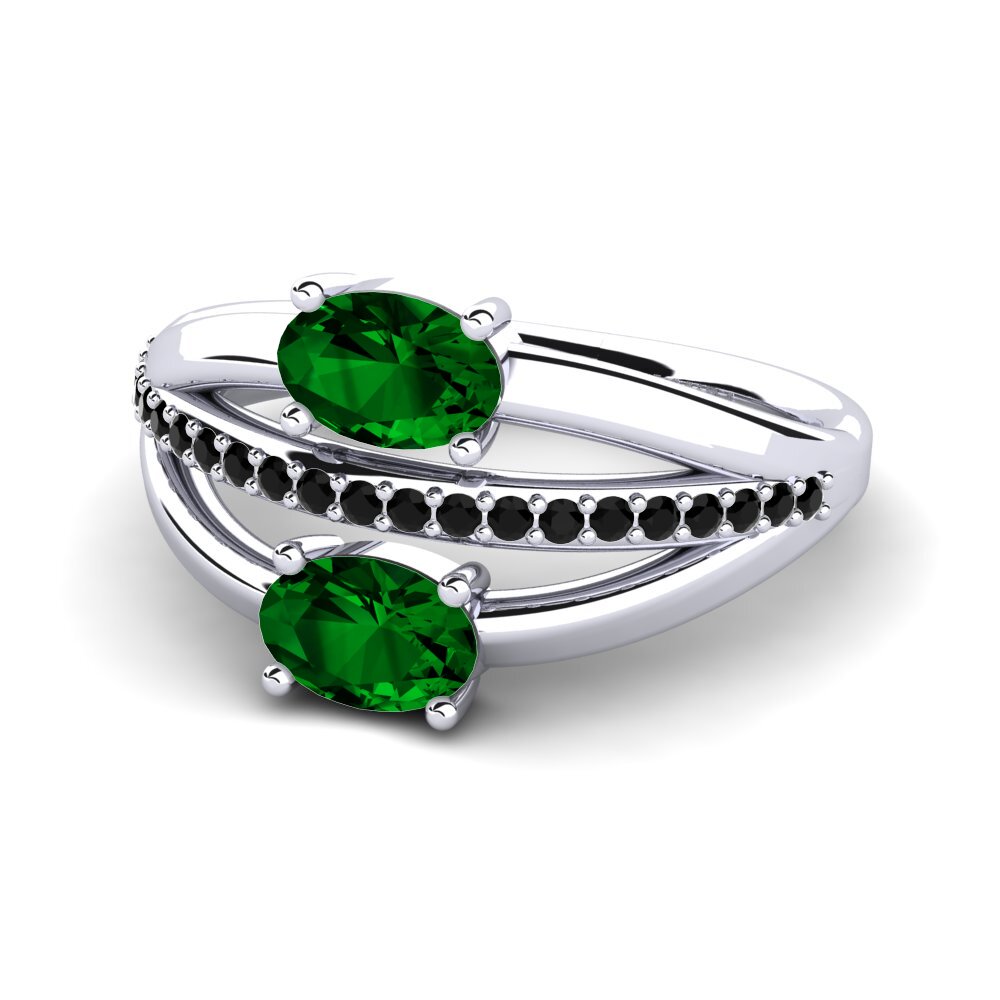 Green Zirconia Ring Idania