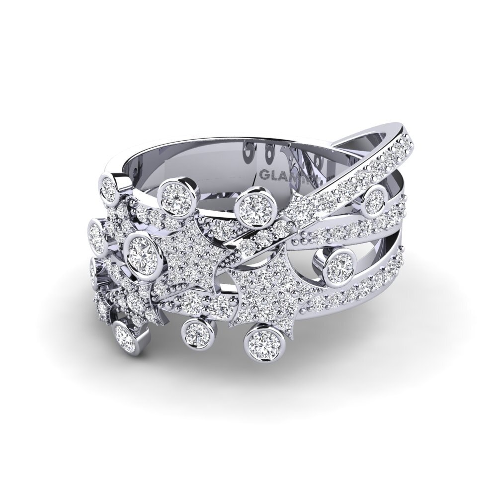 Diamante cultivado en laboratorio Anillo Ierarchia