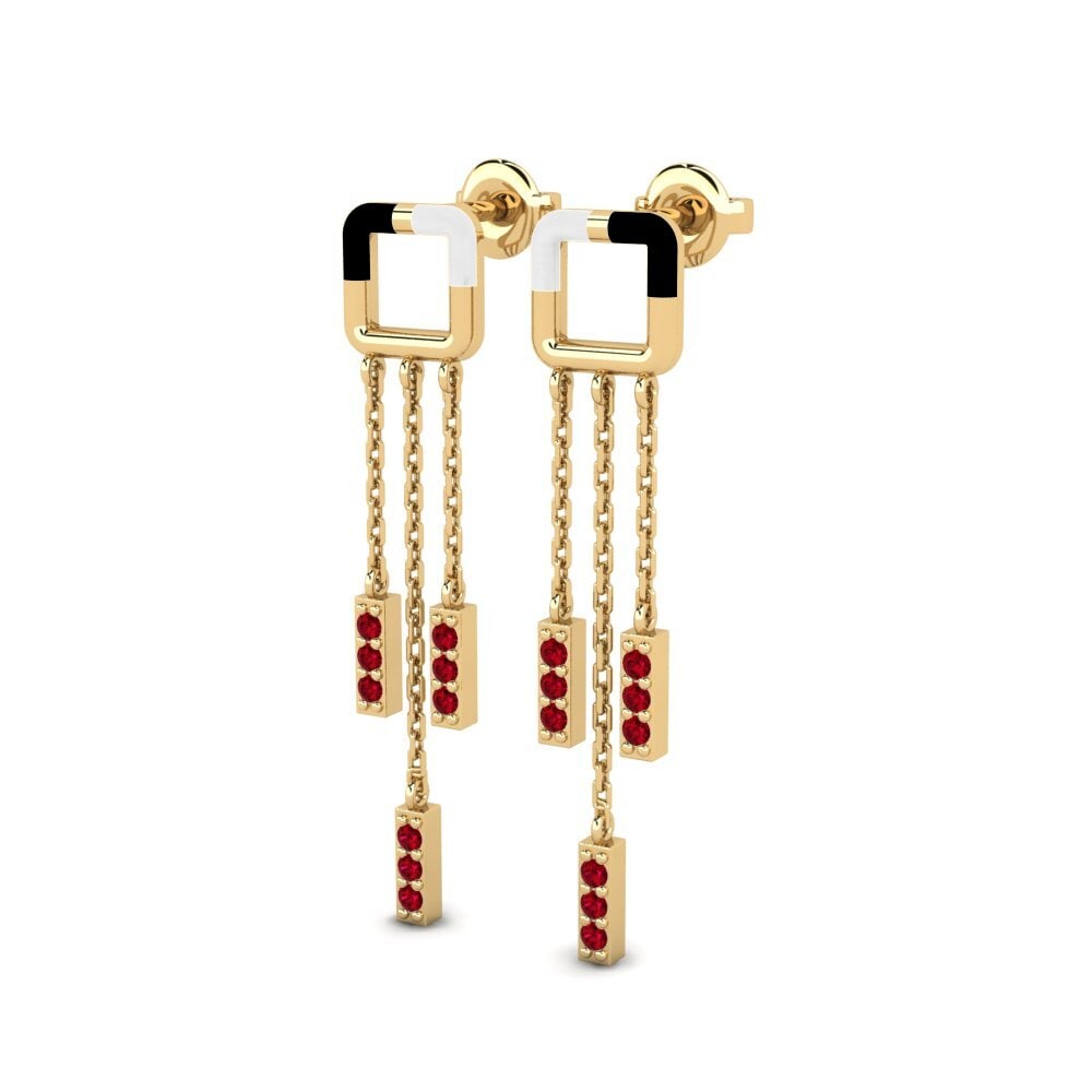 Red Zirconia Women's Earring Ignorant
