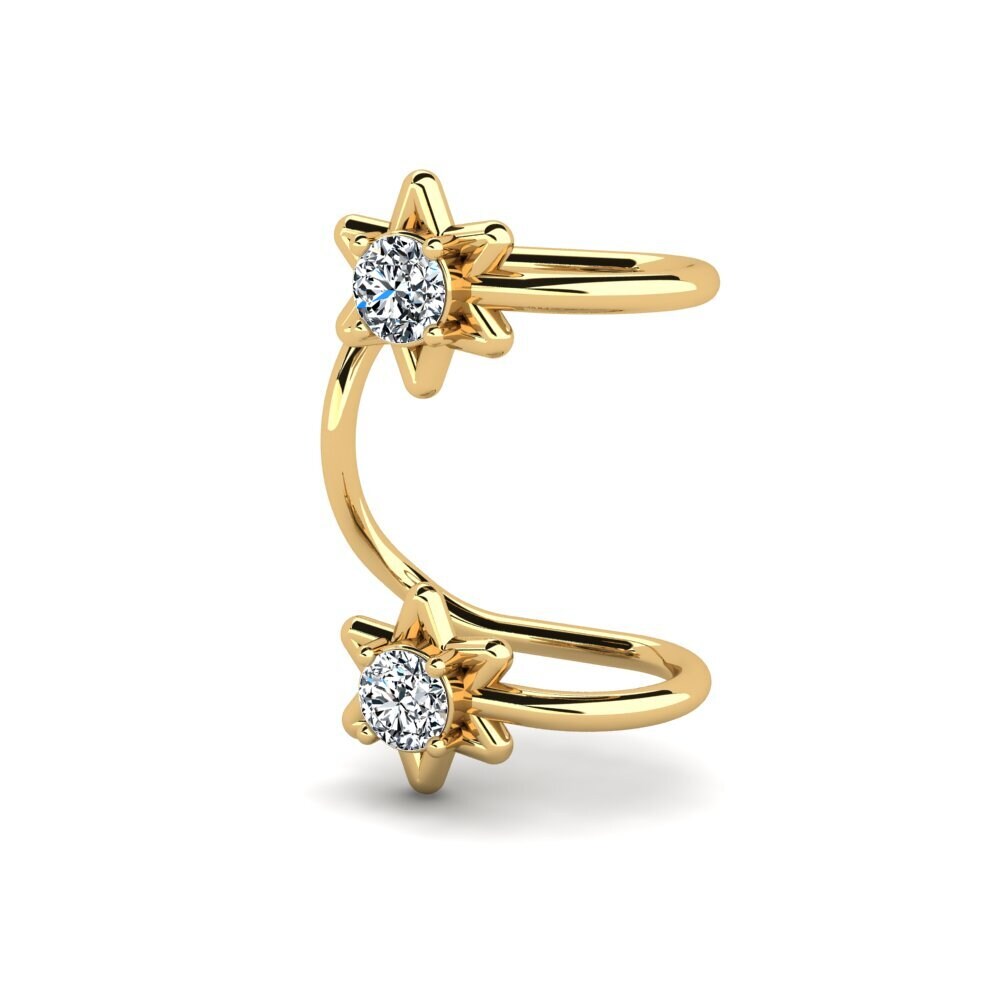 Đá Zirconia Bông tai nữ Ikeda