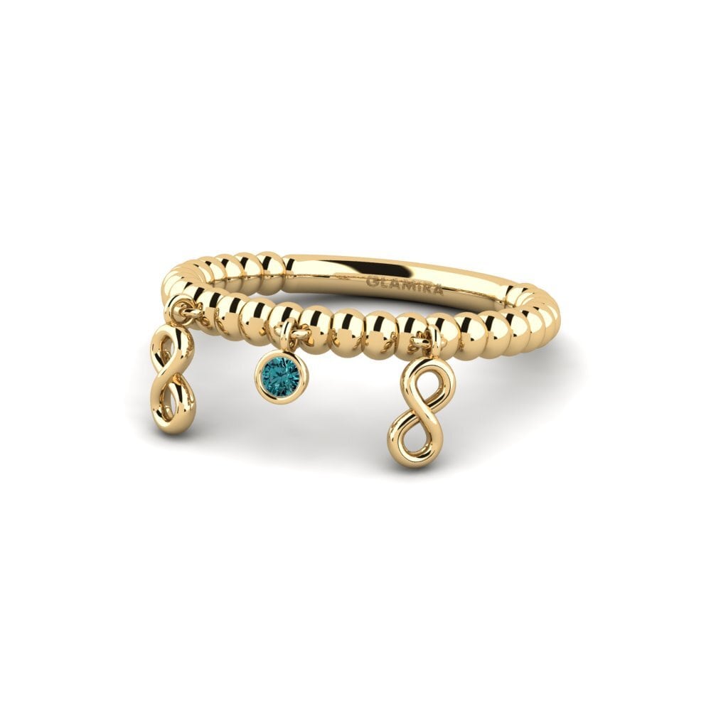 Blauer Diamant Ring Ile