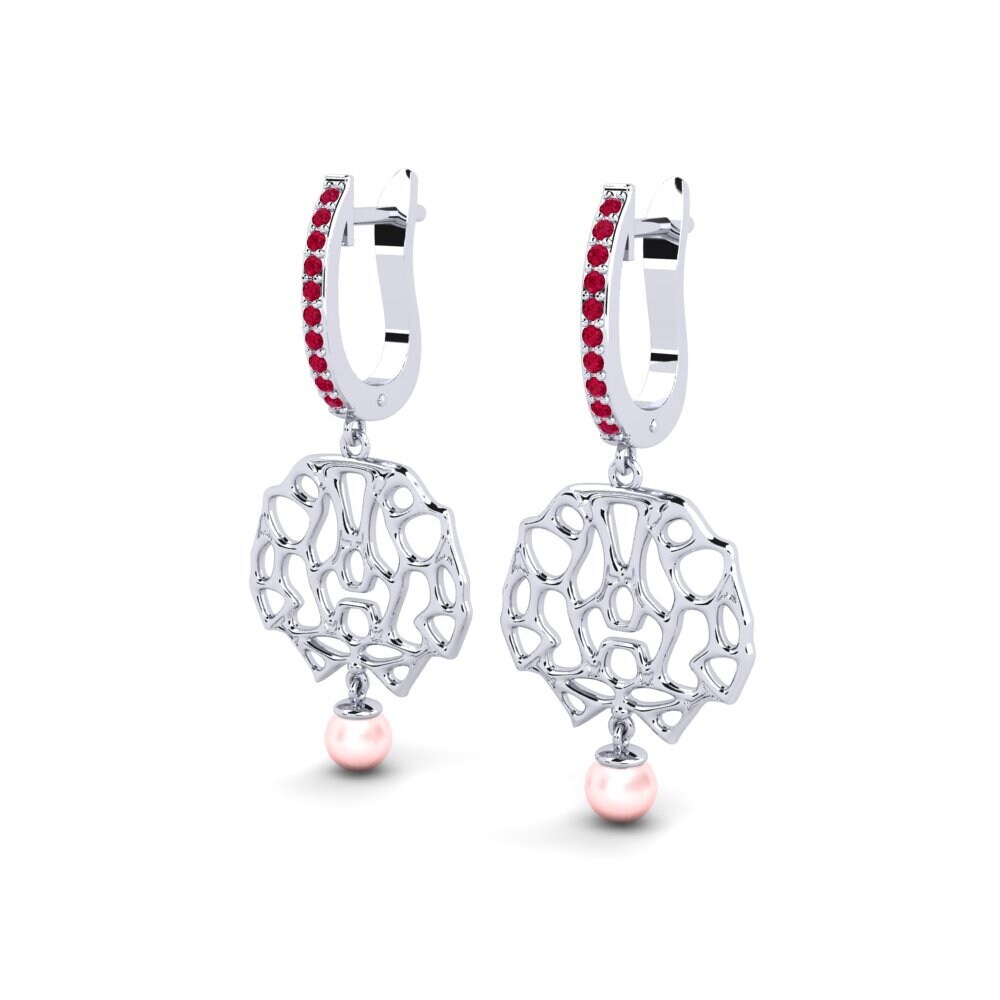 Ruby Women's Earring Illasy