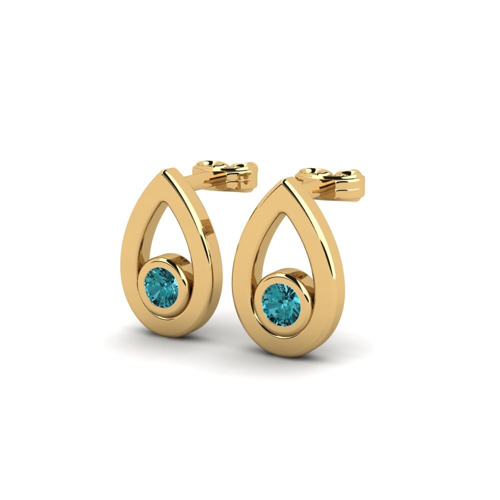 Blue Diamond Women's Earring Imbros
